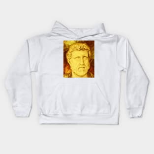 Appian of Alexandria Golden Portrait | Appian of Alexandria Artwork 9 Kids Hoodie